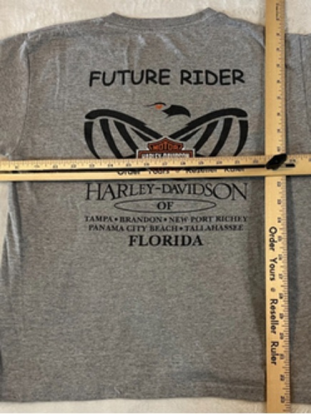 Harley-Davidson Kids Gray 'Future Rider' Short Sleeve Tee